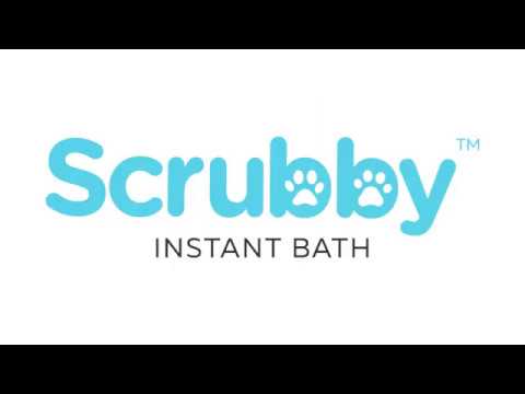 Scrubby No Rinse Pet Wipes